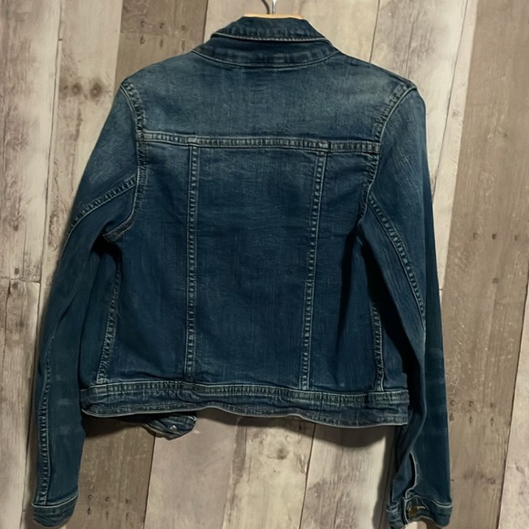 Gap for Good Girls Blue Jean Denim Jacket Large - Picture 3 of 6